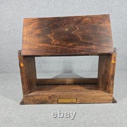 Antique Hickory Elastic A. Stein & Company Store Display Case 1900s Industrial