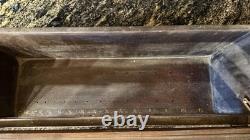 Antique Hickory Elastic Display Case General Store Counter Fixture Thread