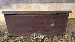 Antique Hickory Elastic Display Case General Store Counter Fixture Thread