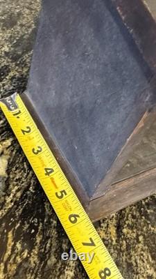 Antique Hickory Elastic Display Case General Store Counter Fixture Thread