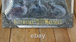 Antique Ingersoll Dollar Watch Glass Case Store Display