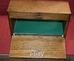 Antique Lufkin Spring Joint Rules General Store Display Case