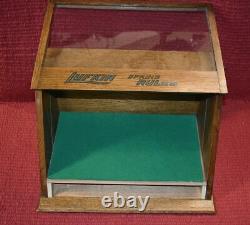 Antique Lufkin Spring Joint Rules General Store Display Case
