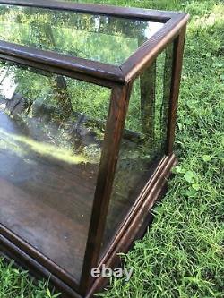 Antique Oak Candy Store General Store Countertop Display Case The Sun Mfg Co