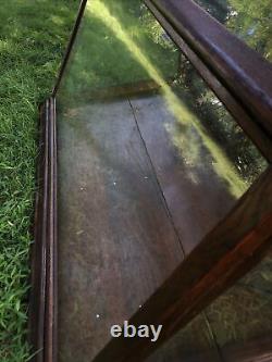 Antique Oak Candy Store General Store Countertop Display Case The Sun Mfg Co