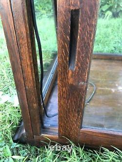 Antique Oak Candy Store General Store Countertop Display Case The Sun Mfg Co