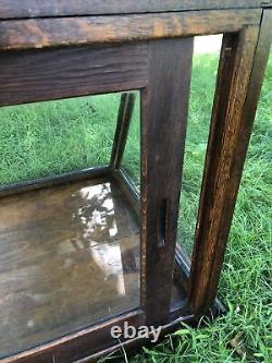 Antique Oak Candy Store General Store Countertop Display Case The Sun Mfg Co