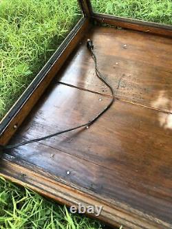 Antique Oak Candy Store General Store Countertop Display Case The Sun Mfg Co