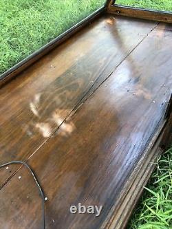 Antique Oak Candy Store General Store Countertop Display Case The Sun Mfg Co