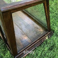 Antique Oak Candy Store General Store Countertop Display Case The Sun Mfg Co