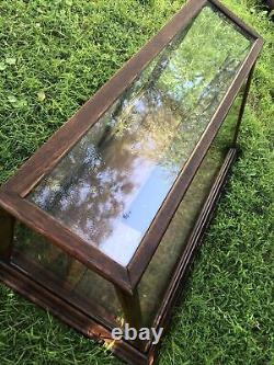 Antique Oak Candy Store General Store Countertop Display Case The Sun Mfg Co