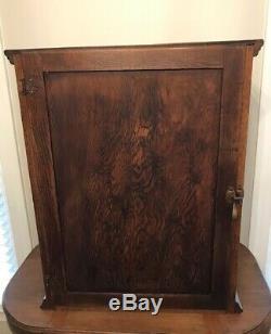 Antique Oak Counter Top Display Case General Store Apothecary Bakery