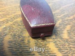 Antique STICK PIN CASE Ornate Victorian Display Box Jewelry Storage Hat Pin