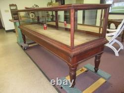 Antique Show Case Jewelry Store Tobacco Shop Museum Collector Display Mahogany Antique Show Case Jewelry Store Tobacco Shop Museum Collector Display Mahogany