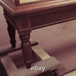 Antique Show Case Jewelry Store Tobacco Shop Museum Collector Display Mahogany