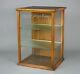Antique Store Display Case, Purity Prize Cake, Oak & Glass, Early 20th Century