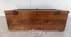 Antique Vintage Wooden Glass General Store Display Case Box