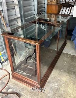 Antique c1900 Drug Store/ Mercantile Display Case-Beautiful