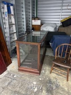 Antique c1900 Drug Store/ Mercantile Display Case-Beautiful