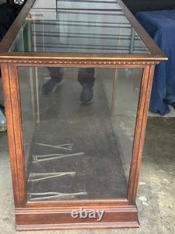 Antique c1900 Drug Store/ Mercantile Display Case-Beautiful