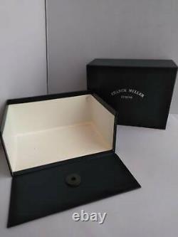 Authentic Franck Muller wood display watch box case empty storage travel yzk12