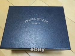 Authentic Franck Muller wood display watch box case empty storage travel yzk12