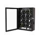 Automatic 12 Watch Winder LCD Touch Screen Display Case Storage Organizer LED