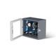 Automatic 4 Watch Winder With 4 Extra Storage Display Box Case With Blue LED
