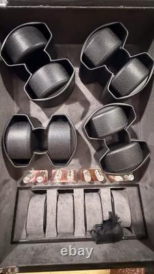 Automatic Rotating Watch Winder Box Storage Display Case 8 Rotating Watches Box