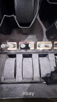 Automatic Rotating Watch Winder Box Storage Display Case 8 Rotating Watches Box