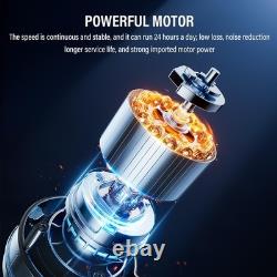 Automatic Rotation 12 Watch Winder Box Leather Storage Display Case Gift