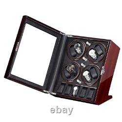 Automatic Rotation 8+5 Watch Winder Display Storage Display Case Box Organizer