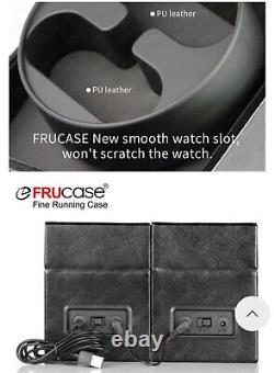 Automatic Rotation Watch Winder Single Box Leather Storage Display Case Box Gift