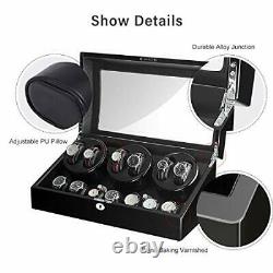 Automatic Watch Winder, 6 +7 Storage Display Case with Extremely Silent