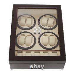 Automatic Watch Winder 8+5 Storage Display Case Box Large Capacity