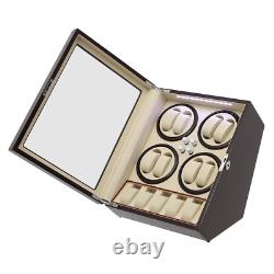 Automatic Watch Winder 8+5 Storage Display Case Box Large Capacity