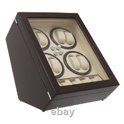 Automatic Watch Winder 8+5 Storage Display Case Box Large Capacity