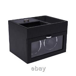 Automatic Watch Winder Storage Display Case Box Silent Motor Spinning Imported