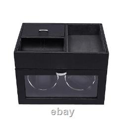 Automatic Watch Winder Storage Display Case Box Silent Motor Spinning Imported