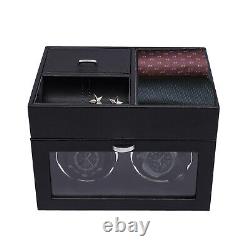 Automatic Watch Winder Storage Display Case Box Silent Motor Spinning Imported