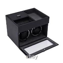 Automatic Watch Winder Storage Display Case Box Silent Motor Spinning Imported