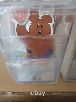 BRAND NEW CASE OF 25 Storage Display Case's For Beanie Babies With LOCK-IT TAGS