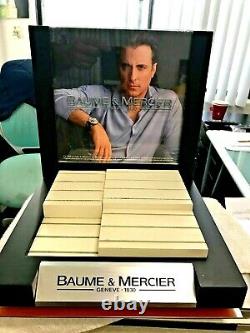 Baume Mercier Watch Store Window Case Display for watches Features Andy Garcia
