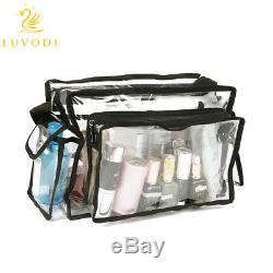 Beautify Cosmetics Bag Makeup Train Storage Suitcase Case LED Display & Mirror