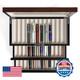 Besforu Wood Pen Display Case 36 Slot Fountain Pen Storage Organizer Drawer Top