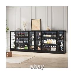 Boniture Acrylic Display Cabinet LED Lighting Curio Case Boniture Acrylic Display Cabinet LED Lighting Curio Case