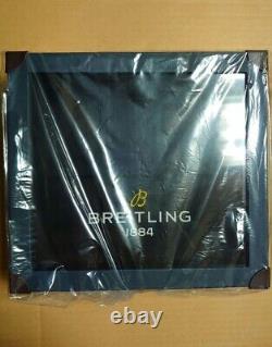 Breitling Watch Storage Case Display 6 Slots Navy Size 23x25x12cm New