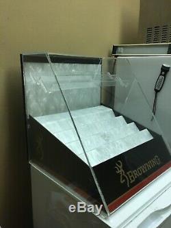 Browning Knife Counter Top Store Display Case Advertising