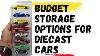 Budget Storage Options For Diecast Cars Hotwheels Matchbox Majorette Minigt And More