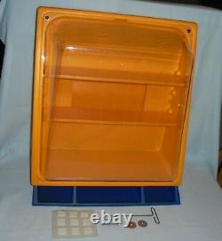 Burger King Restaurant Plastic Kids Toy Store Display Case Plexiglas Cover